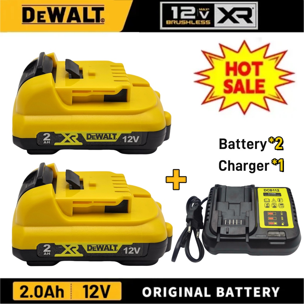 Dewalt Power Tools Xr - Authentieke DEWALT lithium-ion accu, Dewalt 12V