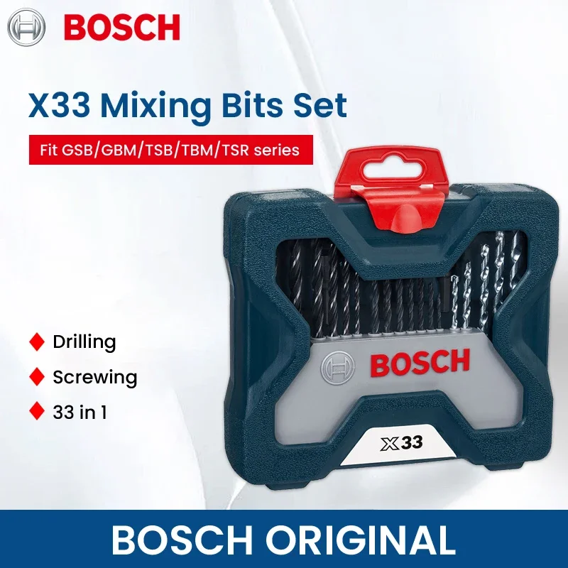 Power Tools Set - Bosch X33 Boor Schroevendraaierbit Professionele 33-delige