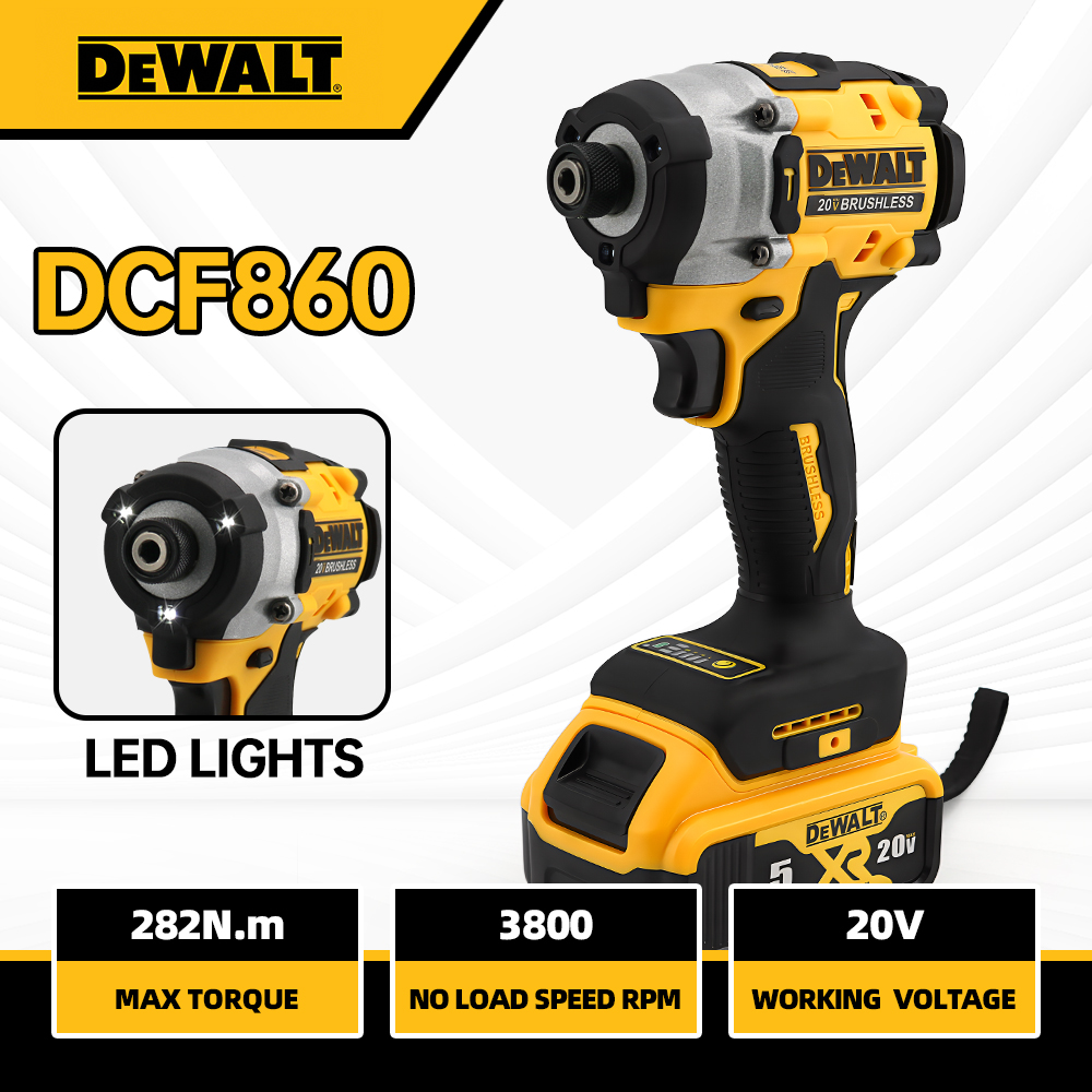 Dewalt Power Tools Xr - Dewalt DCF860 draadloze borstelloze elektrische schroevendraaier