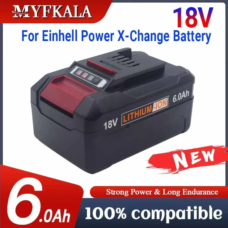 Power Xchange Tools - 6000mAh vervangende batterij EIN18C2 Li-ion batterij