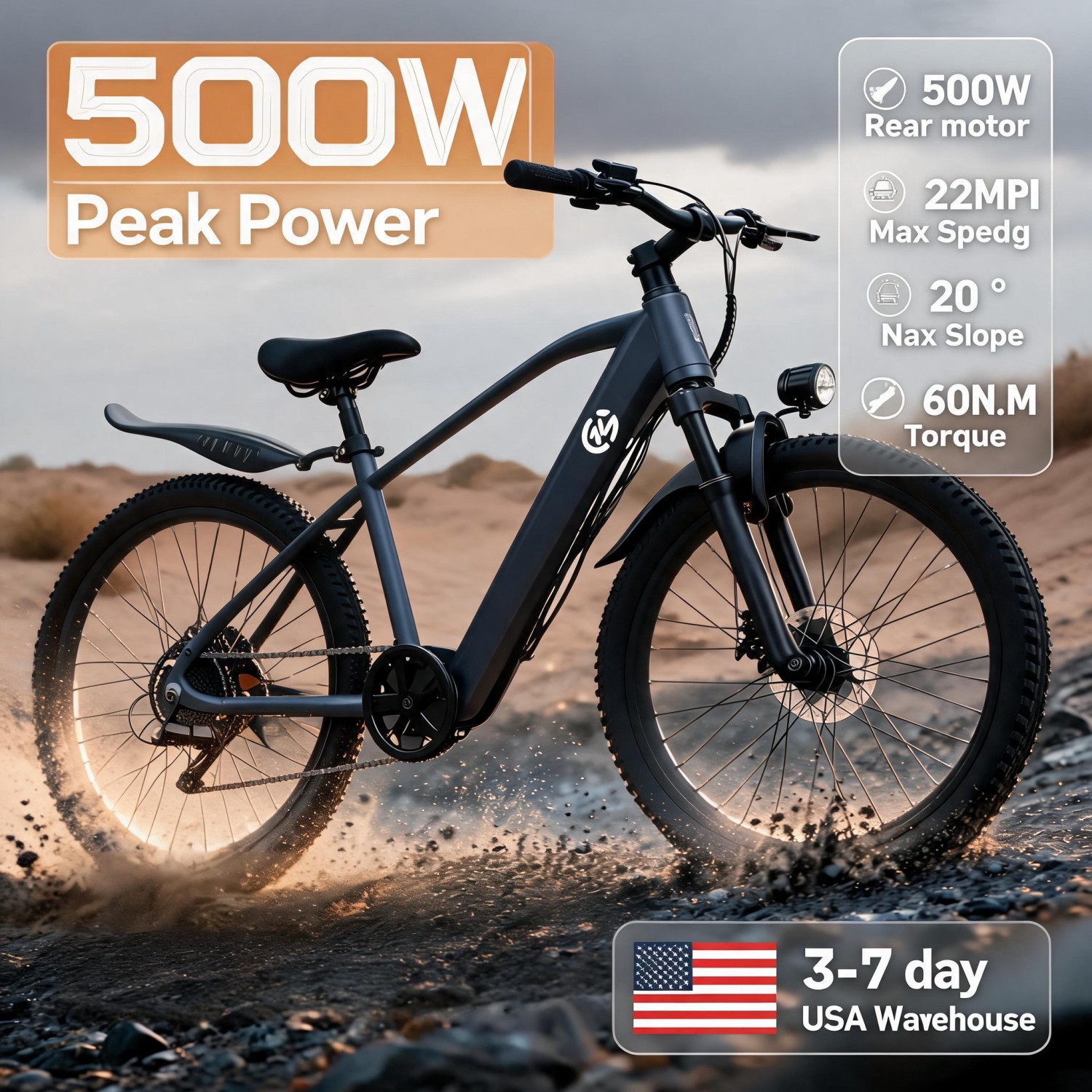 Power Tools Set - Cyber Monday elektrische fiets, all-terrain elektrische