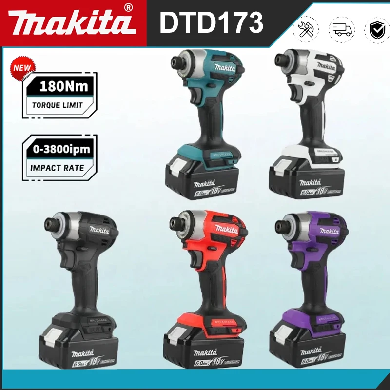 Power Tools Wood - Makita DTD173 18V LXT draadloze borstelloze