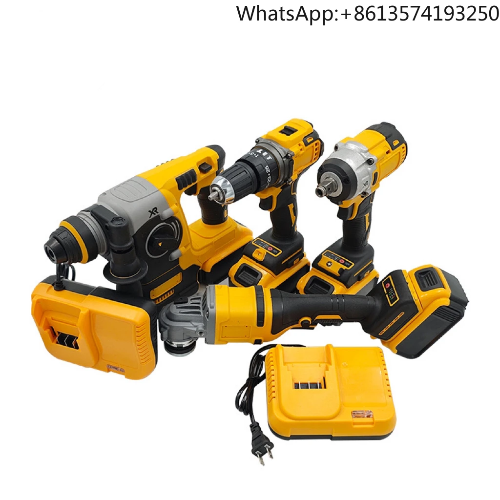 Power Tools Yellow Color - Gele Kleur 18V 26MM Slagmoersleutel Accu