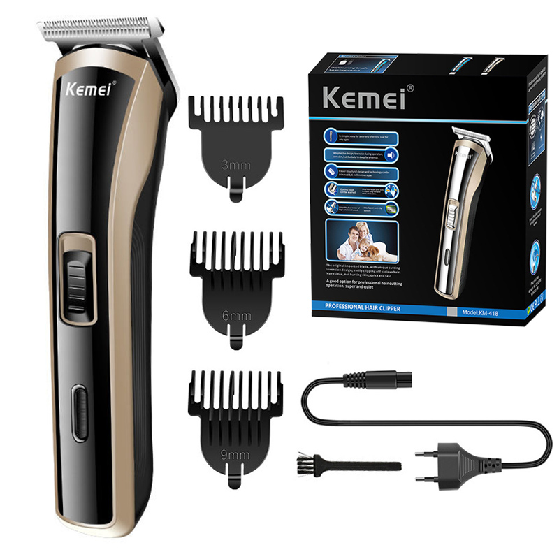 Power Xchange Tools - Kemei 418 Professionele elektrische tondeuse Oplaadbare