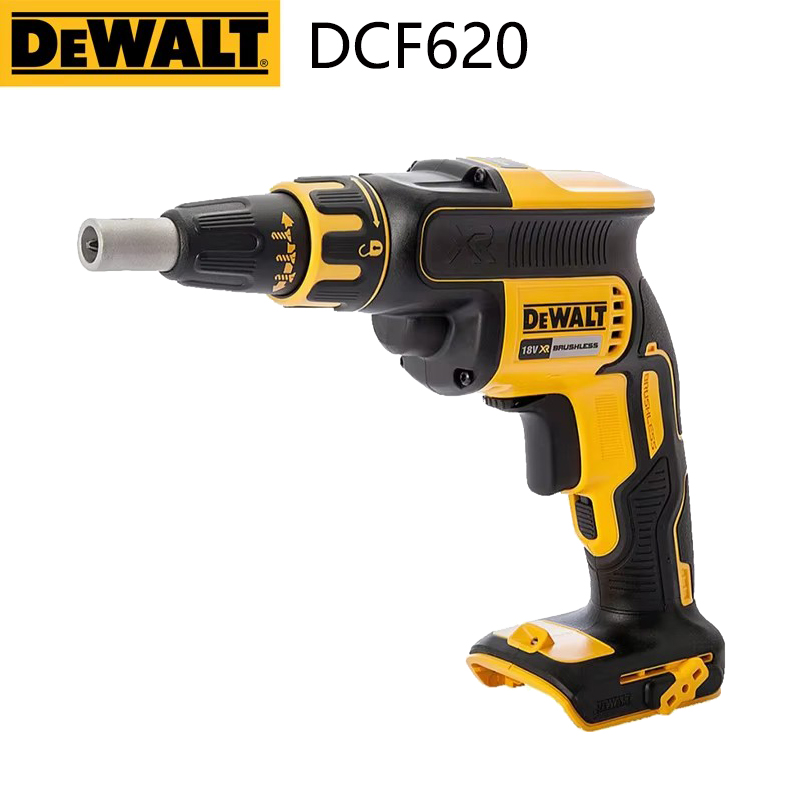 Dewalt Power Tools Xr - DEWALT XR Gipsplaatschroevendraaier met geassembleerde opzetstukken
