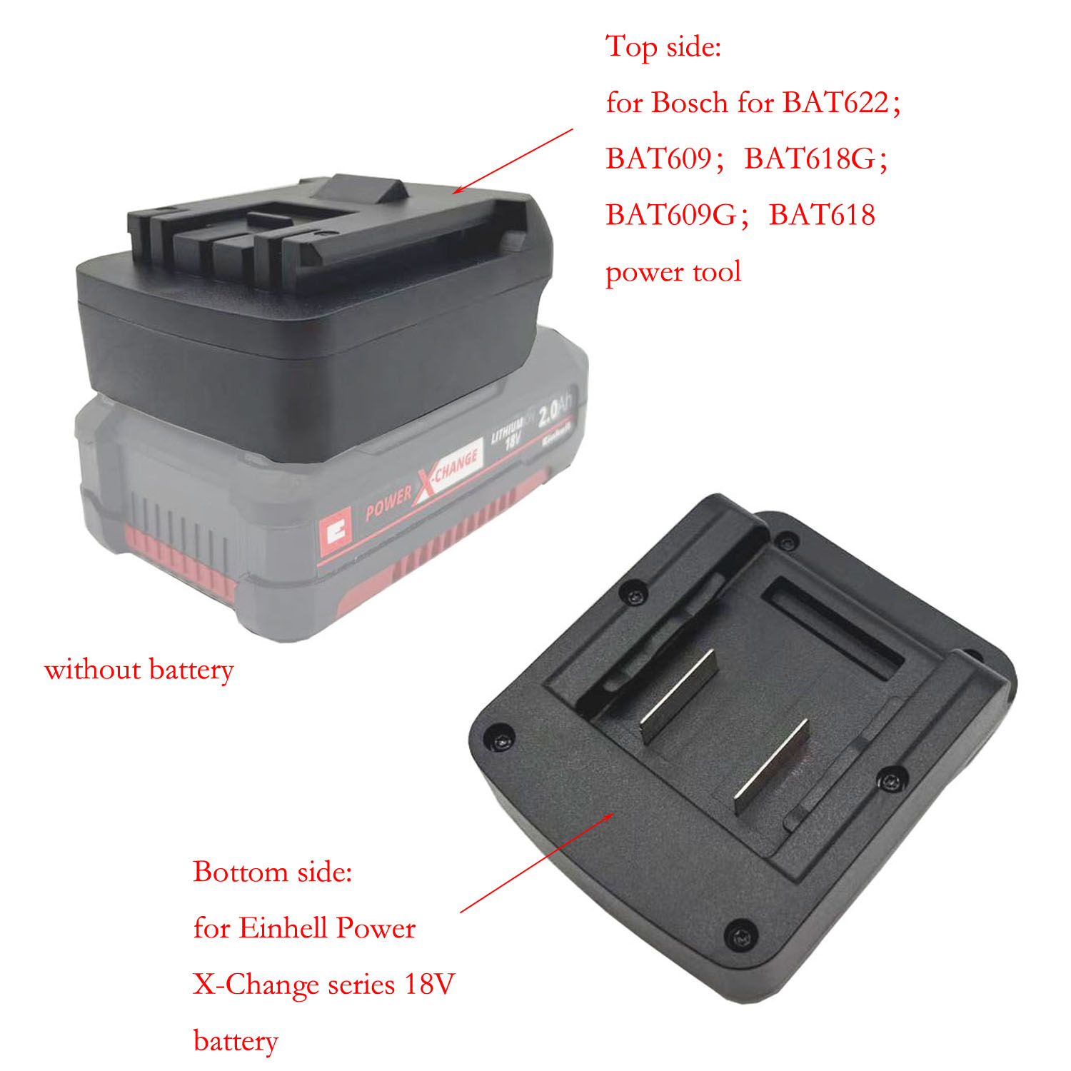 Power Xchange Tools - Batterij Adapter Converter Voor Einhell Power
