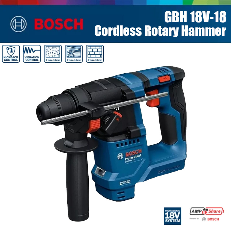 Bosch GBH 18V-18 Accu-klopboor - Power Tools Hammer recensie en prijs