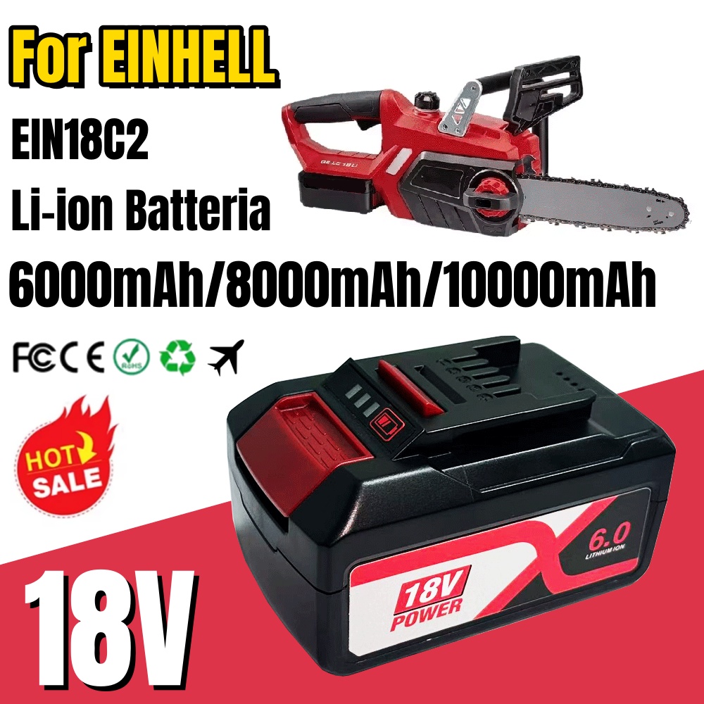 Voor EINHELL TE18 18V 8Ah 6Ah  - Power Xchange Tools recensie en prijs