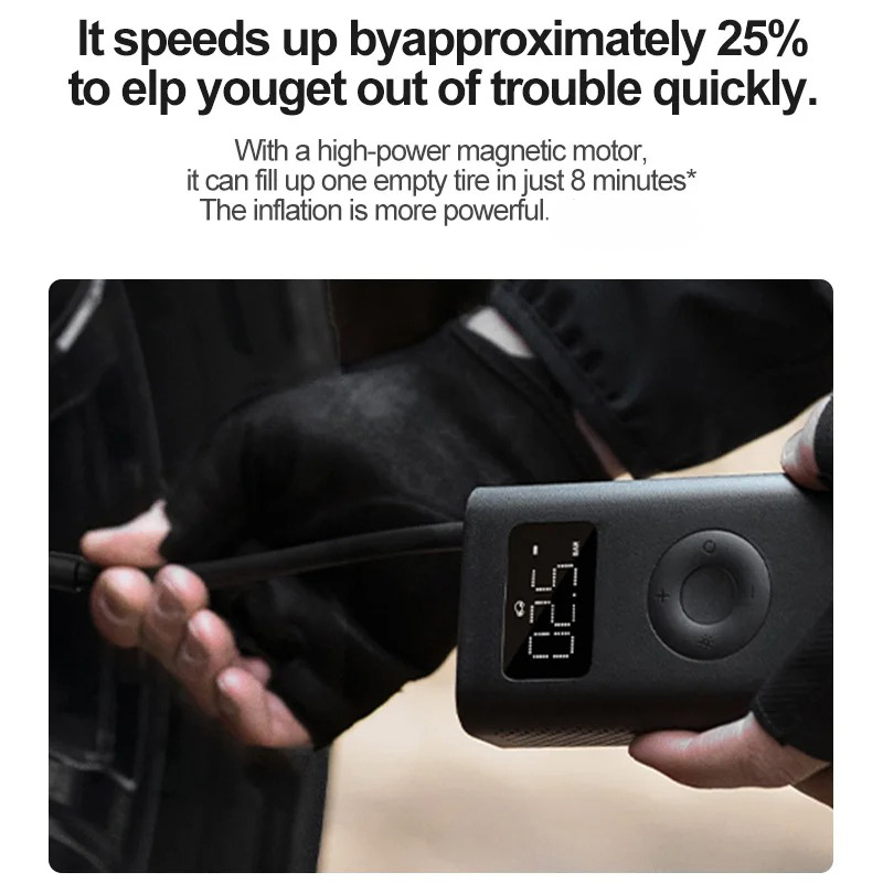 Originele MIJIA Luchtpomp 2D 2 - Xiaomi Power Tools recensie en prijs