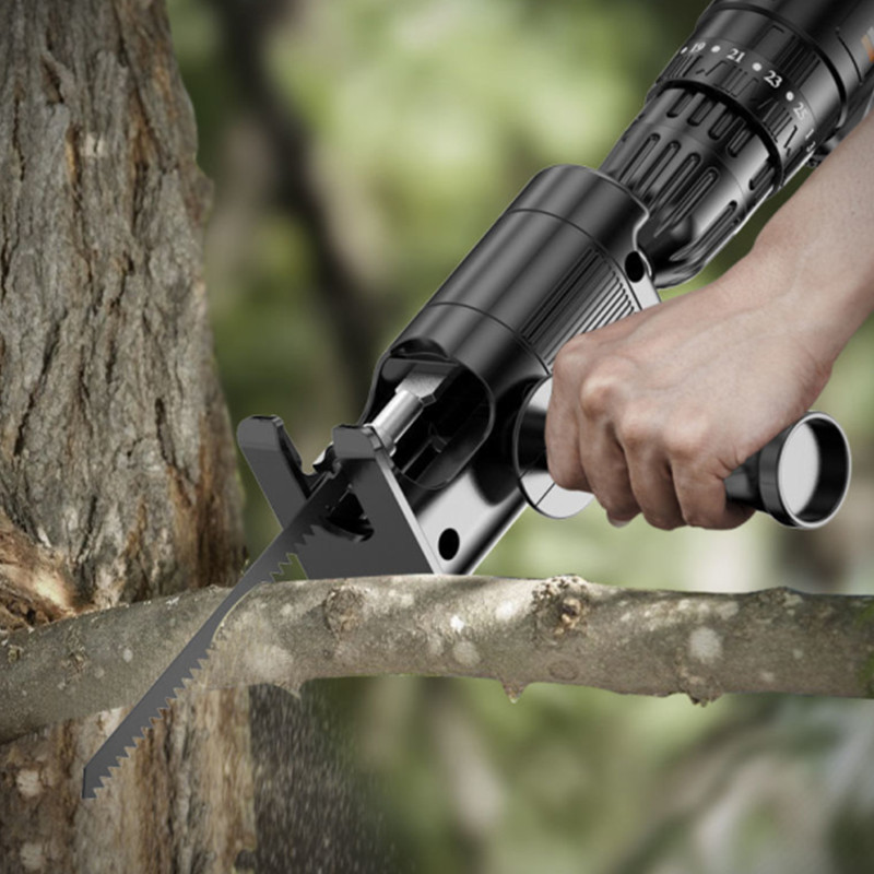 Draagbare reciprozaagadapter E - Power Tools Wood recensie en prijs