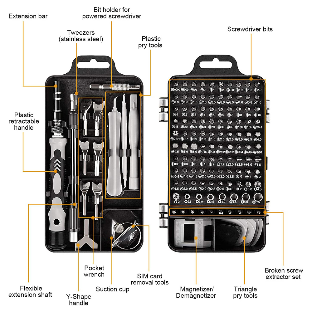 25/115/135/140 in1 Precisie Sc - Xiaomi Power Tools recensie en prijs