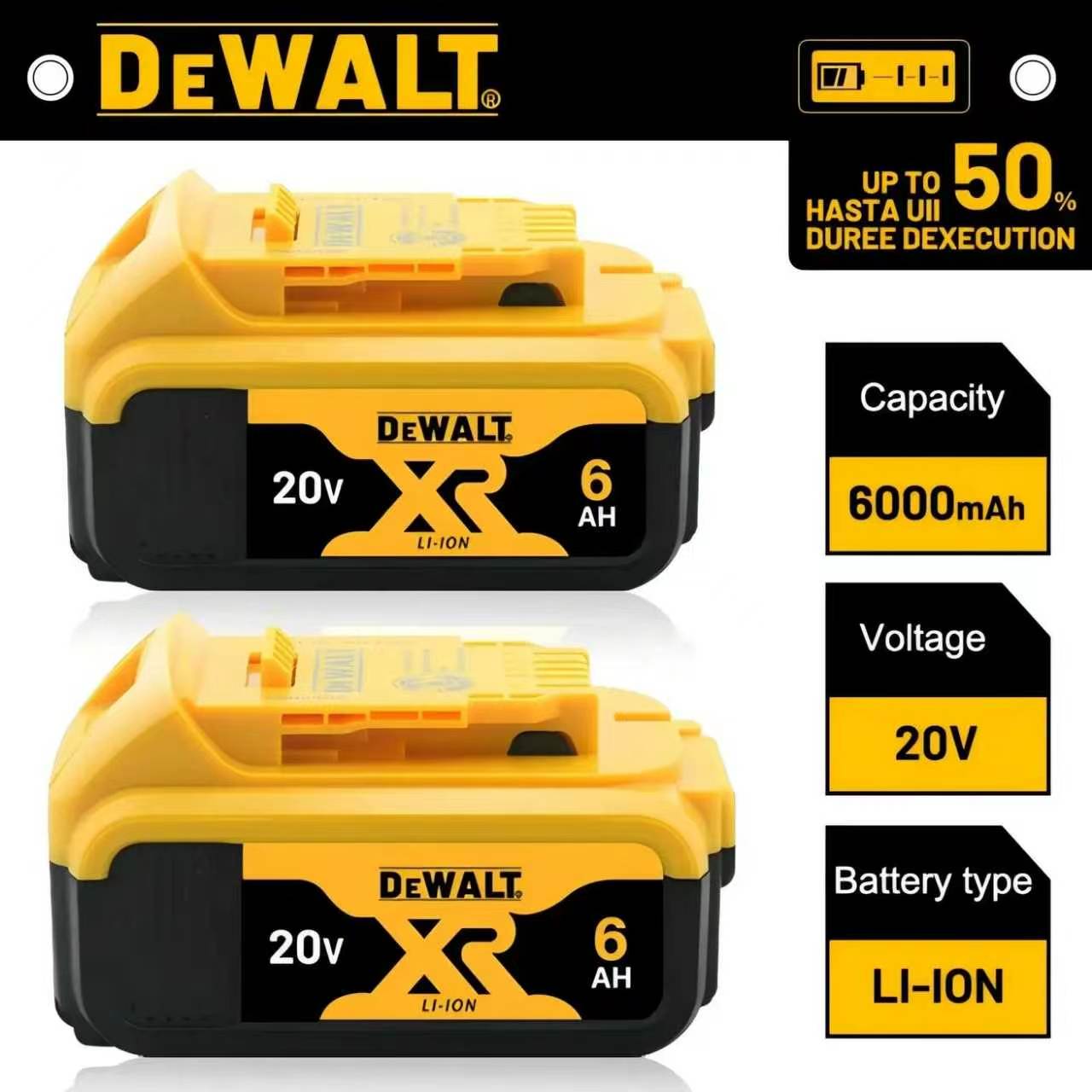 DeWALT XR 100% Originele Batte - Dewalt Power Tools Xr recensie en prijs