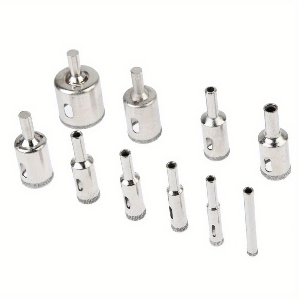 10-delige diamantgecoate boors - Power Tools Set recensie en prijs