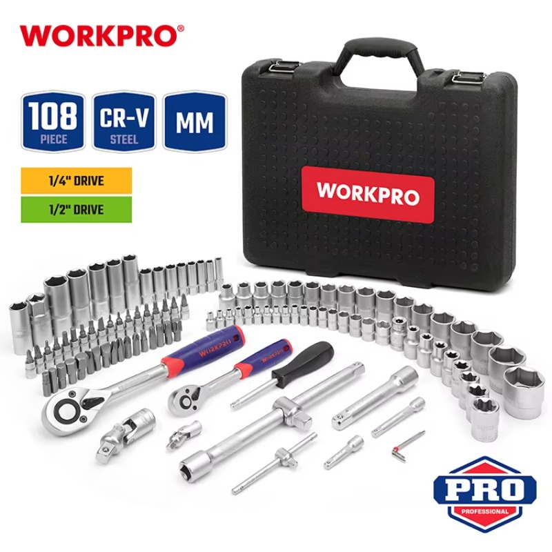 108-delige professionele mecha - Power Tools Set recensie en prijs