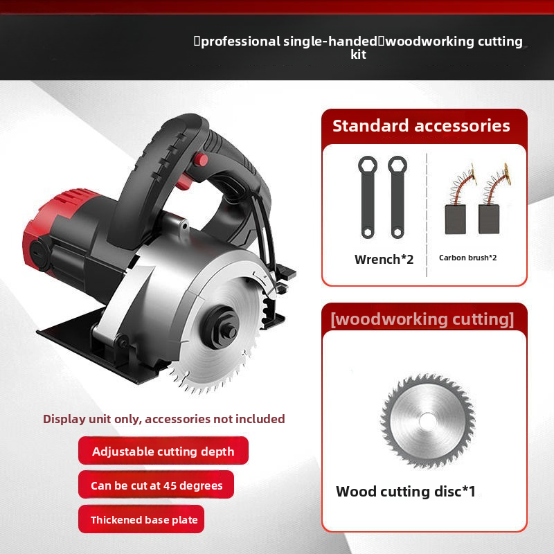 Krachtige draagbare snijmachin - Power Tools Wood recensie en prijs