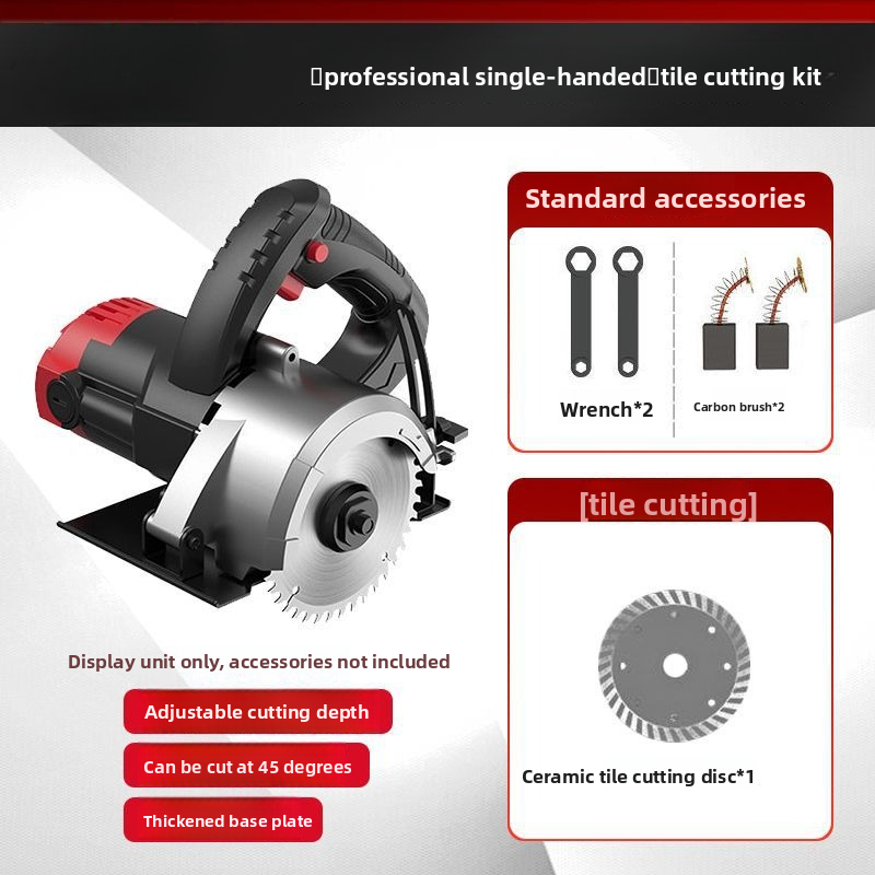 Krachtige draagbare snijmachin - Power Tools Wood recensie en prijs