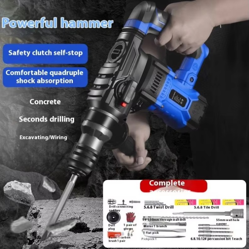 1800W Elektrische Boorhamer 22 - Power Tools Hammer recensie en prijs
