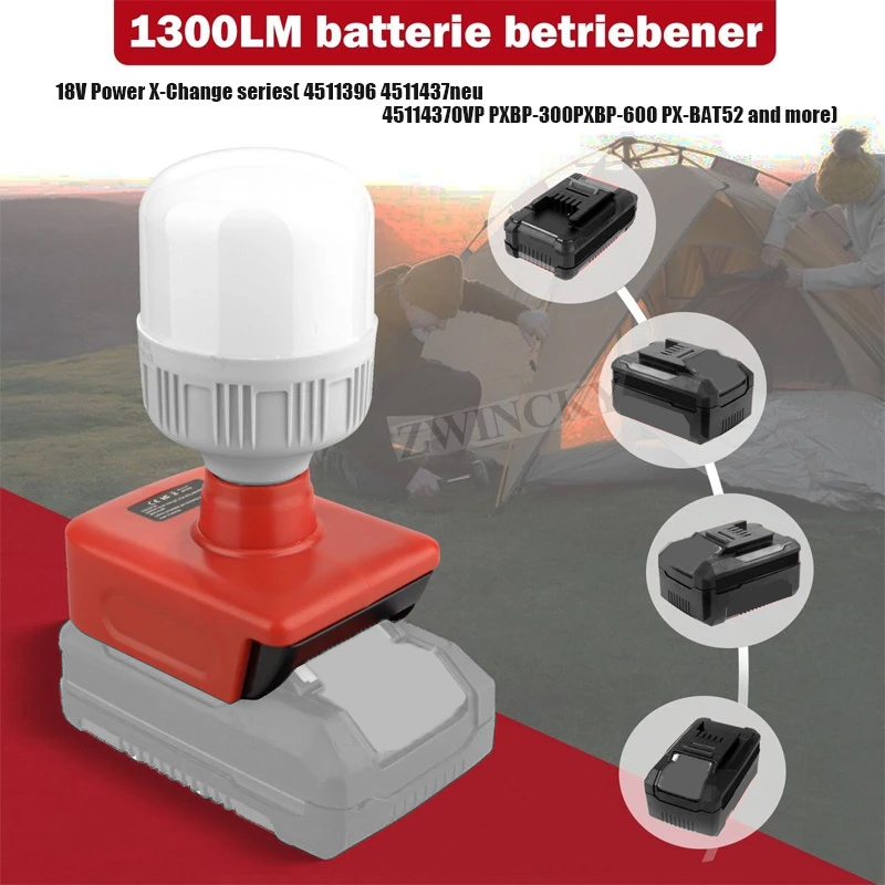Draagbare werklamp geschikt vo - Power Xchange Tools recensie en prijs