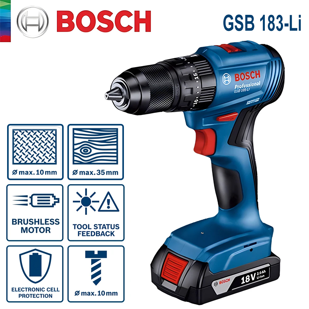 Bosch GSB 183-LI Elektrische b - Power Tools Wood recensie en prijs